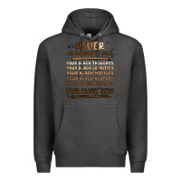 Charcoal Heather never apologize Premium Hoodie - MaliasSmallBusiness