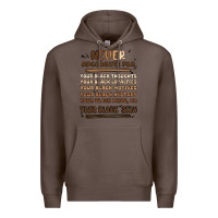 Coffee never apologize Premium Hoodie - MaliasSmallBusiness