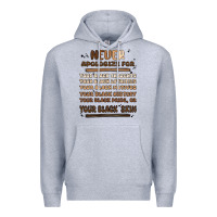 Heather Grey never apologize Premium Hoodie - MaliasSmallBusiness