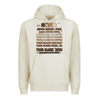 Oatmeal Heather never apologize Premium Hoodie - MaliasSmallBusiness