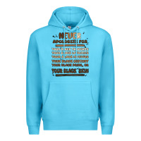 Ocean Blue never apologize Premium Hoodie - MaliasSmallBusiness