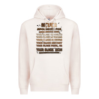 Pale Pink never apologize Premium Hoodie - MaliasSmallBusiness