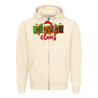 Sandshell Christmas kizzie claus Zipper Hoodie - FaDigitalArtStudio
