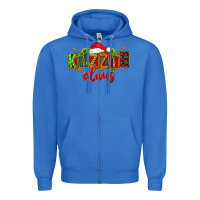 True Royal Christmas kizzie claus Zipper Hoodie - FaDigitalArtStudio