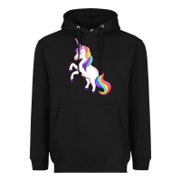 Black unicorn Heavyweight Hoodie - Artiststas