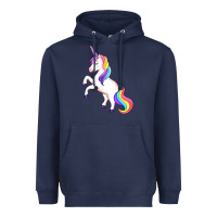 Navy unicorn Heavyweight Hoodie - Artiststas