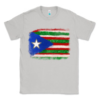 Moon Dust Mexico and Puerto Rico Flag Classic Tee - texasbilliewilder