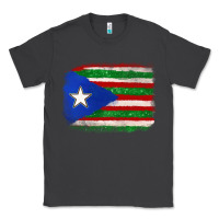 Smoke Mexico and Puerto Rico Flag Classic Tee - texasbilliewilder