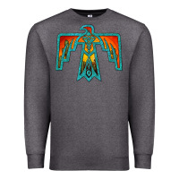 Charcoal Heather thunderbird Premium Sweatshirt - JahusDesignShop