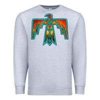 Heather Grey thunderbird Premium Sweatshirt - JahusDesignShop