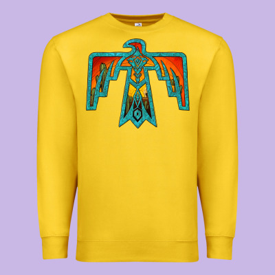 Thunderbird Premium Sweatshirt Designed By Jahusdesignshop