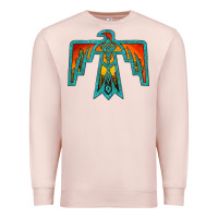 Pale Pink thunderbird Premium Sweatshirt - JahusDesignShop