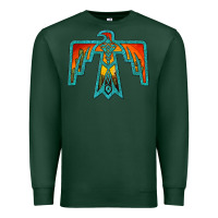Sports Green thunderbird Premium Sweatshirt - JahusDesignShop