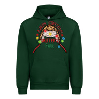 Forest Green merry christmas shitter s full Urban Hoodie - MaliasSmallBusiness