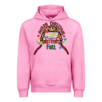 Fuchsia Pink merry christmas shitter s full Urban Hoodie - MaliasSmallBusiness