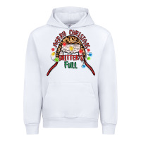 White merry christmas shitter s full Urban Hoodie - MaliasSmallBusiness