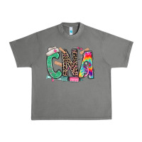 Tornado cna nurse tie dye leopard Urban Heavy Tee - RanaPortraitStore