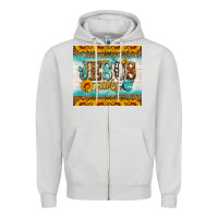 Dove Grey jesus saves tumbler Zipper Hoodie - HRA Design Shop