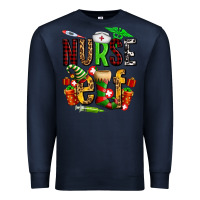 Navy nurse elf Premium Sweatshirt - AdoDesignShop
