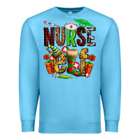 Ocean Blue nurse elf Premium Sweatshirt - AdoDesignShop