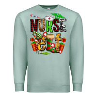 Seafoam nurse elf Premium Sweatshirt - AdoDesignShop
