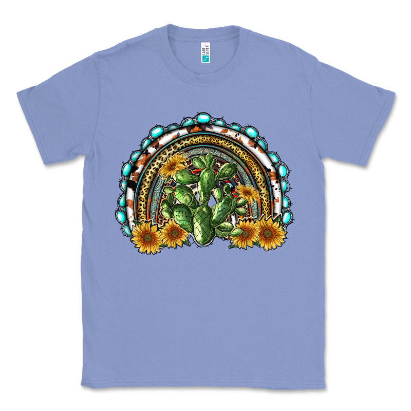 Western Rainbow With Cactus Classic Tee by RanaPortraitStore | Teevron