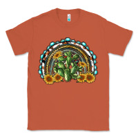 Copper western rainbow with cactus Classic Tee - RanaPortraitStore