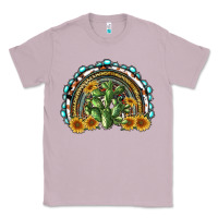 Lilac western rainbow with cactus Classic Tee - RanaPortraitStore