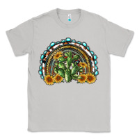 Moon Dust western rainbow with cactus Classic Tee - RanaPortraitStore
