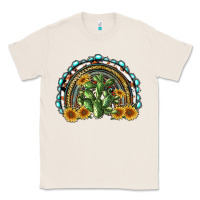 Natural western rainbow with cactus Classic Tee - RanaPortraitStore