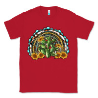 Red western rainbow with cactus Classic Tee - RanaPortraitStore