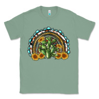Sage western rainbow with cactus Classic Tee - RanaPortraitStore