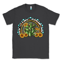 Smoke western rainbow with cactus Classic Tee - RanaPortraitStore