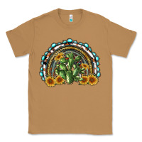 Toasted Coconut western rainbow with cactus Classic Tee - RanaPortraitStore