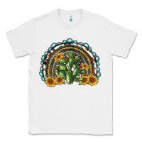 White western rainbow with cactus Classic Tee - RanaPortraitStore