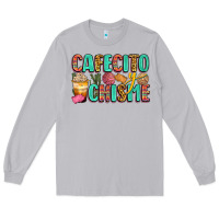 Moon Dust cafecito y chisme Long Sleeve Tee - Zillion Design Studio