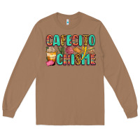 Toasted Coconut cafecito y chisme Long Sleeve Tee - Zillion Design Studio
