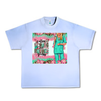 Grape Ice coffee scrubs rubber gloves nurse Urban Heavy Tee - RanaPortraitStore