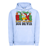 Pigment Grape Ice my sleigh broke so now i am a school bus driver Urban Hoodie - MaliasSmallBusiness