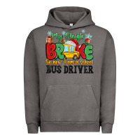 Pigment Tornado my sleigh broke so now i am a school bus driver Urban Hoodie - MaliasSmallBusiness