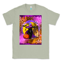Matcha witchy cat Classic Tee - BundleAndBundleShop