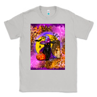 Moon Dust witchy cat Classic Tee - BundleAndBundleShop