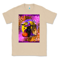 Mushroom witchy cat Classic Tee - BundleAndBundleShop