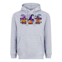 Heather Grey witch gnomes Halloween Heavyweight Hoodie - BundleAndBundleShop