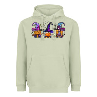 Matcha witch gnomes Halloween Heavyweight Hoodie - BundleAndBundleShop