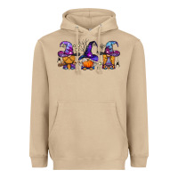 Mushroom witch gnomes Halloween Heavyweight Hoodie - BundleAndBundleShop