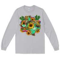 Moon Dust texas map Long Sleeve Tee - Zillion Design Studio