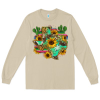 Mushroom texas map Long Sleeve Tee - Zillion Design Studio