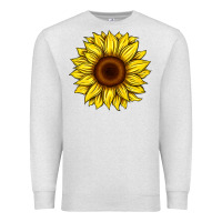 Oatmeal Heather sunflower Premium Sweatshirt - Artiststas
