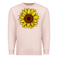 Pale Pink sunflower Premium Sweatshirt - Artiststas